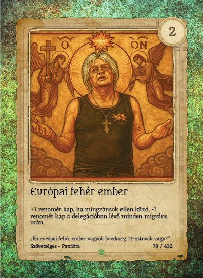 Európai fehér ember