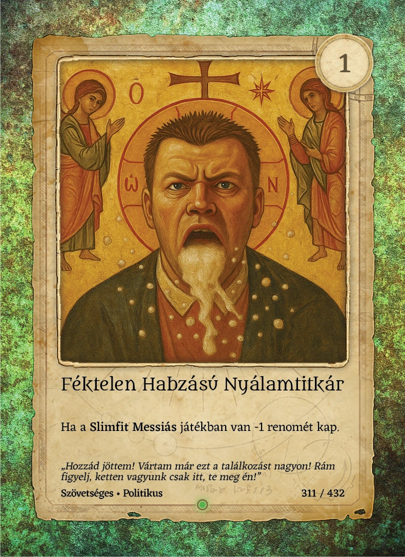 Féktelen Habzású Nyálamtitkár