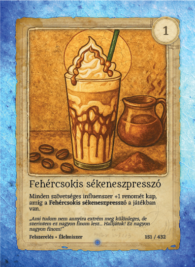 Fehércsokis sékeneszpresszó