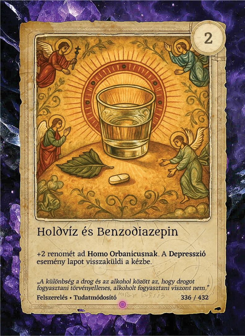 Holdvíz és Benzodiazepin