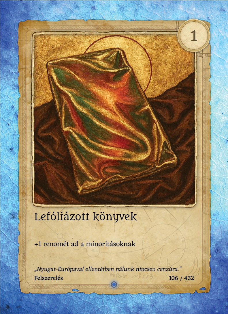 Lefóliázott könyvek