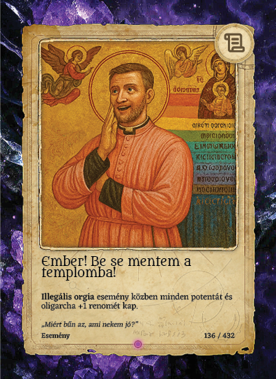 Ember! Be se mentem a templomba!