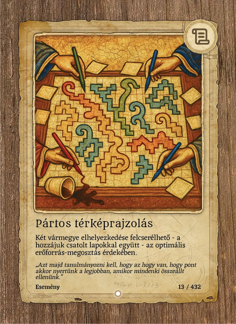 Pártos térképrajzolás