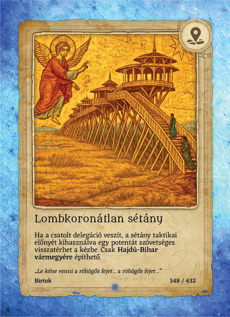 Lombkoronátlan sétány