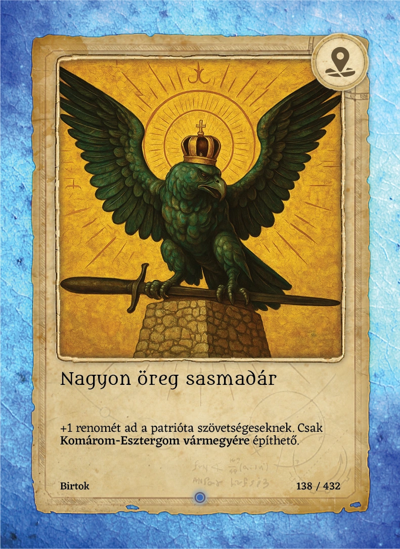 Nagyon öreg sasmadár