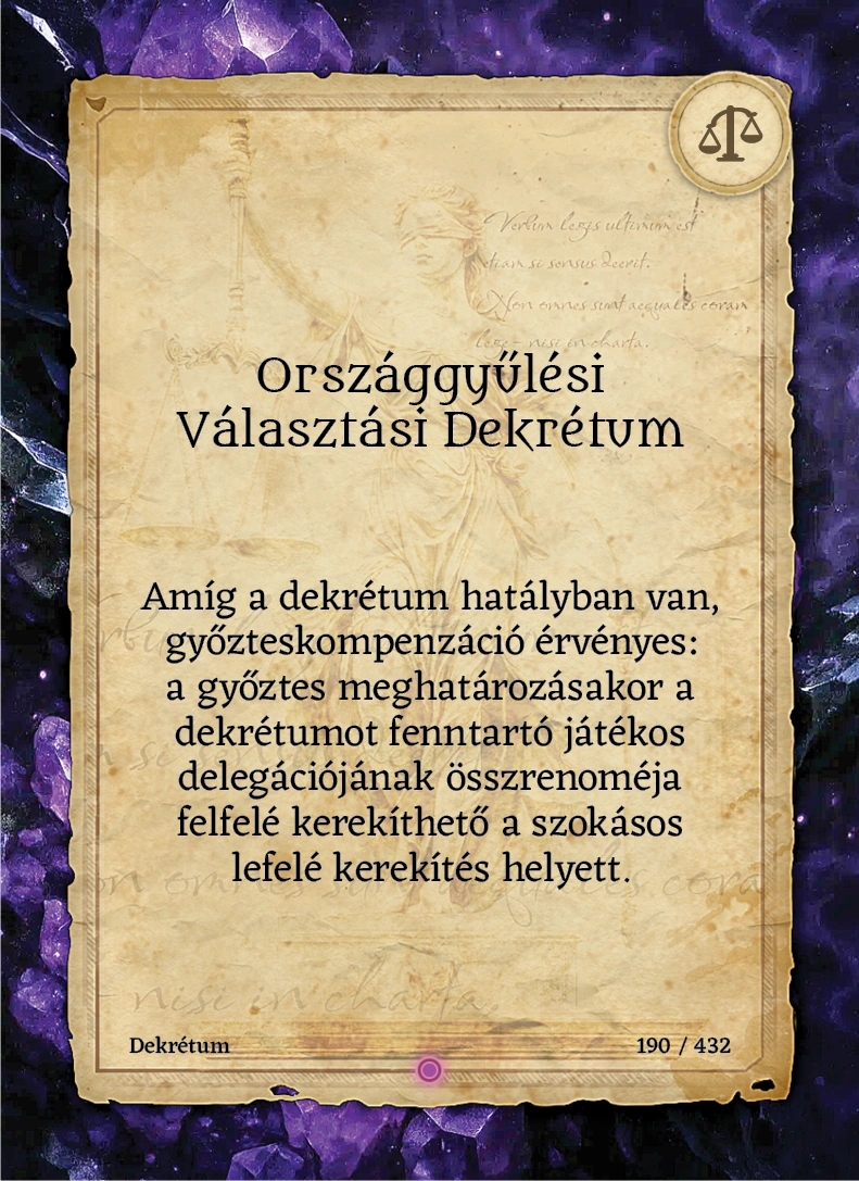 Országgyűlési Választási Dekrétum