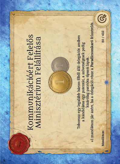 Kommunikációért Felelős Minisztérium Felállítása