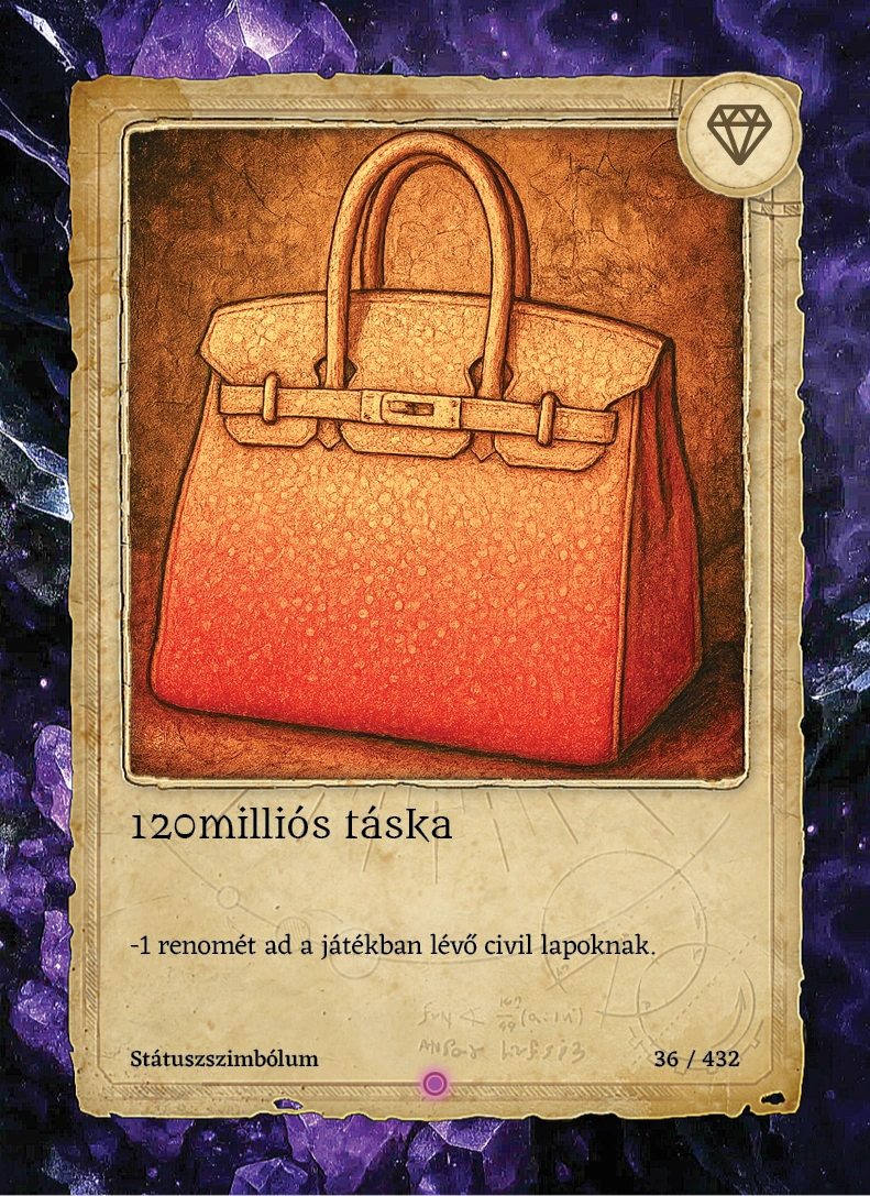 120milliós táska