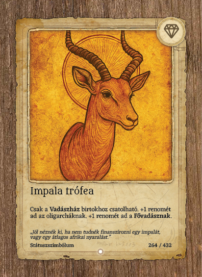 Impala trófea