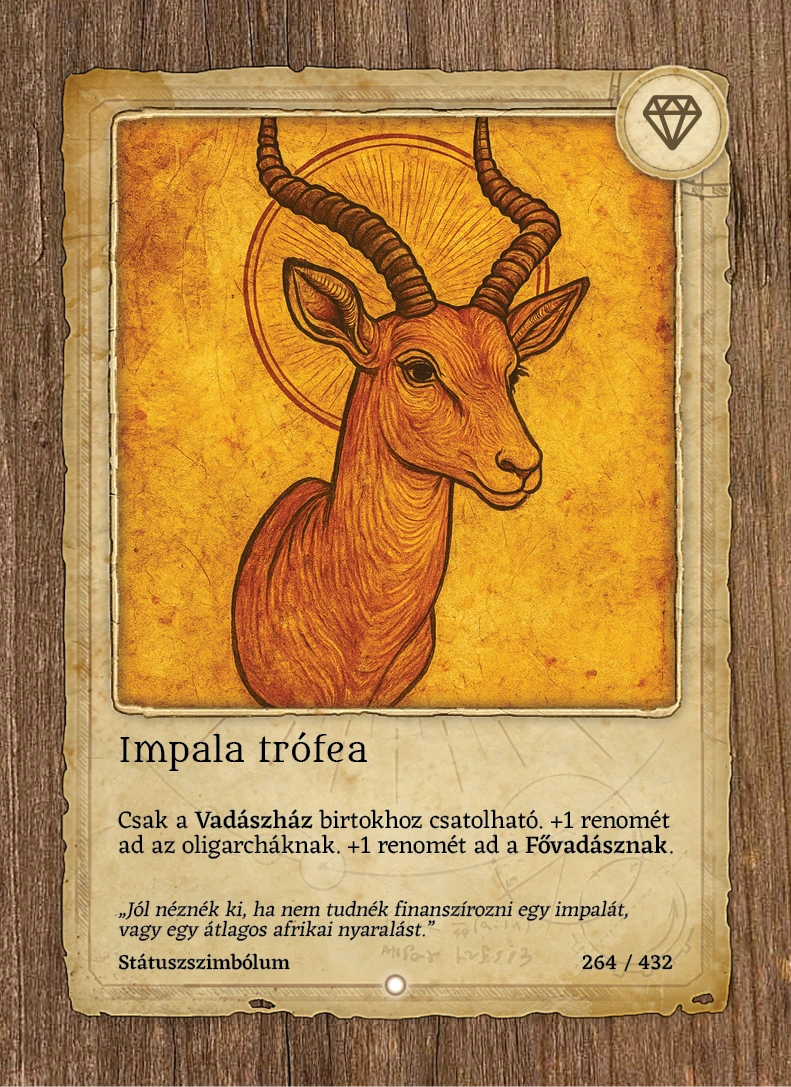 Impala trófea