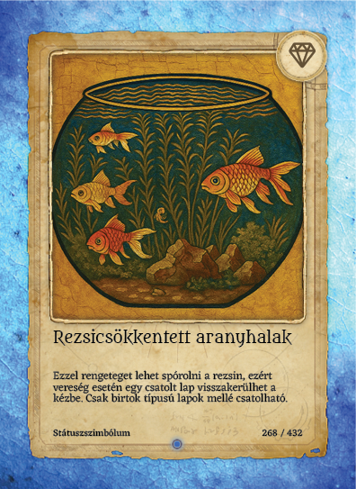 Rezsicsökkentett aranyhalak