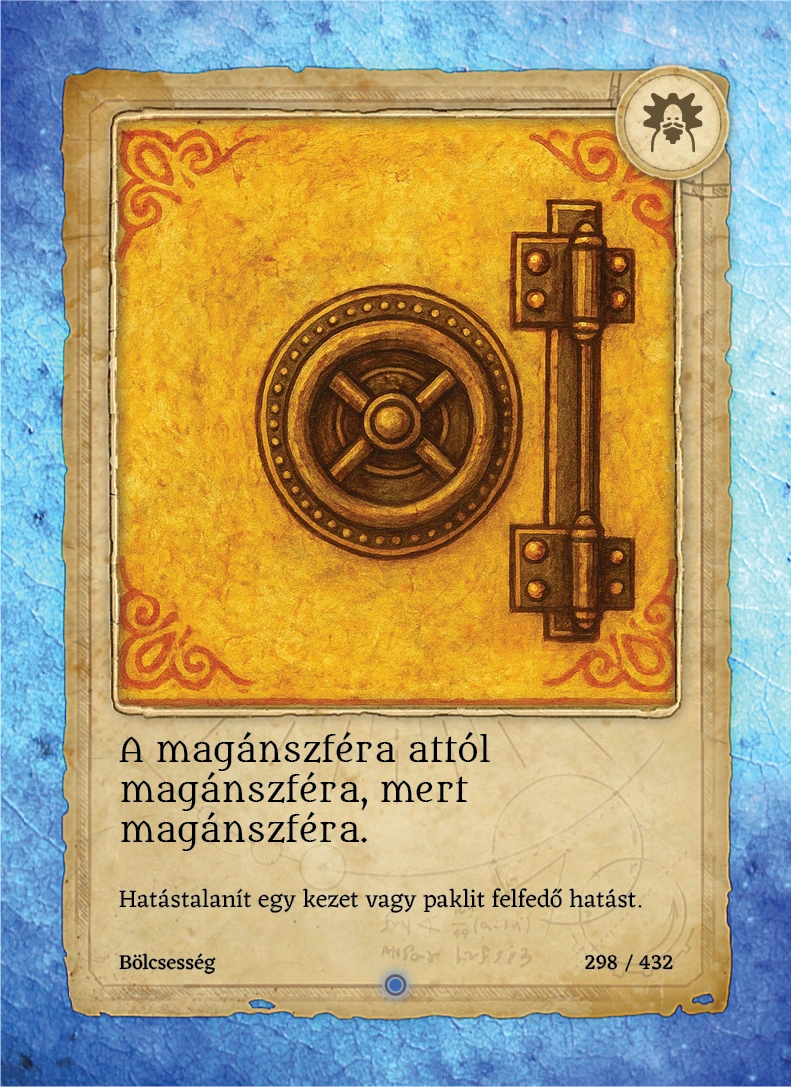 A magánszféra attól magánszféra, mert magánszféra.